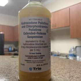 Tris Yellow Promethazine syrup